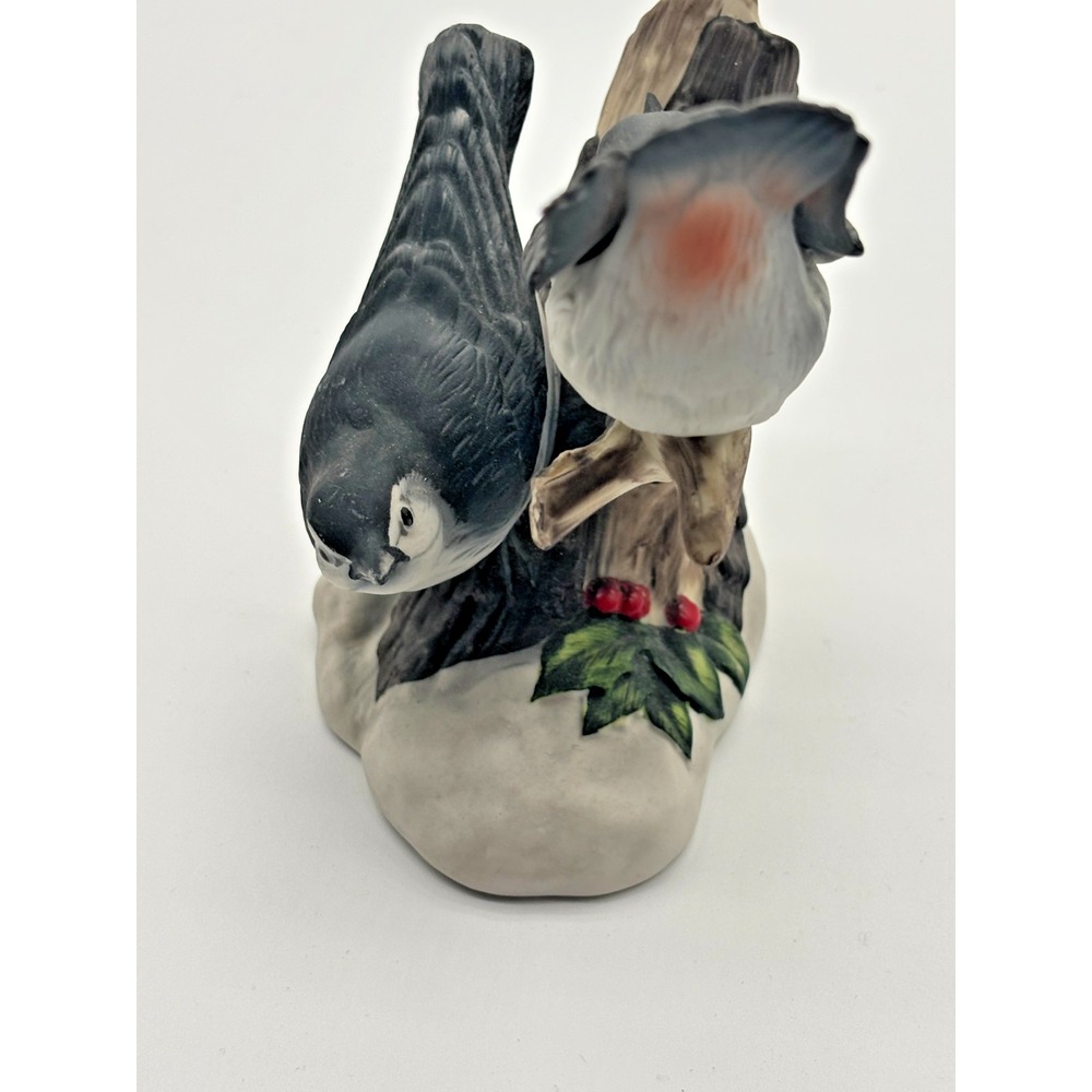 Gallery Originals Limited Edition 1984 Porcelain Birds on Branch Figurine - Picture 4 of 8